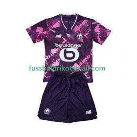 Fußballtrikots LOSC Lille Kinder 2025-2026 Kurzarm Fourth trikot kaufen